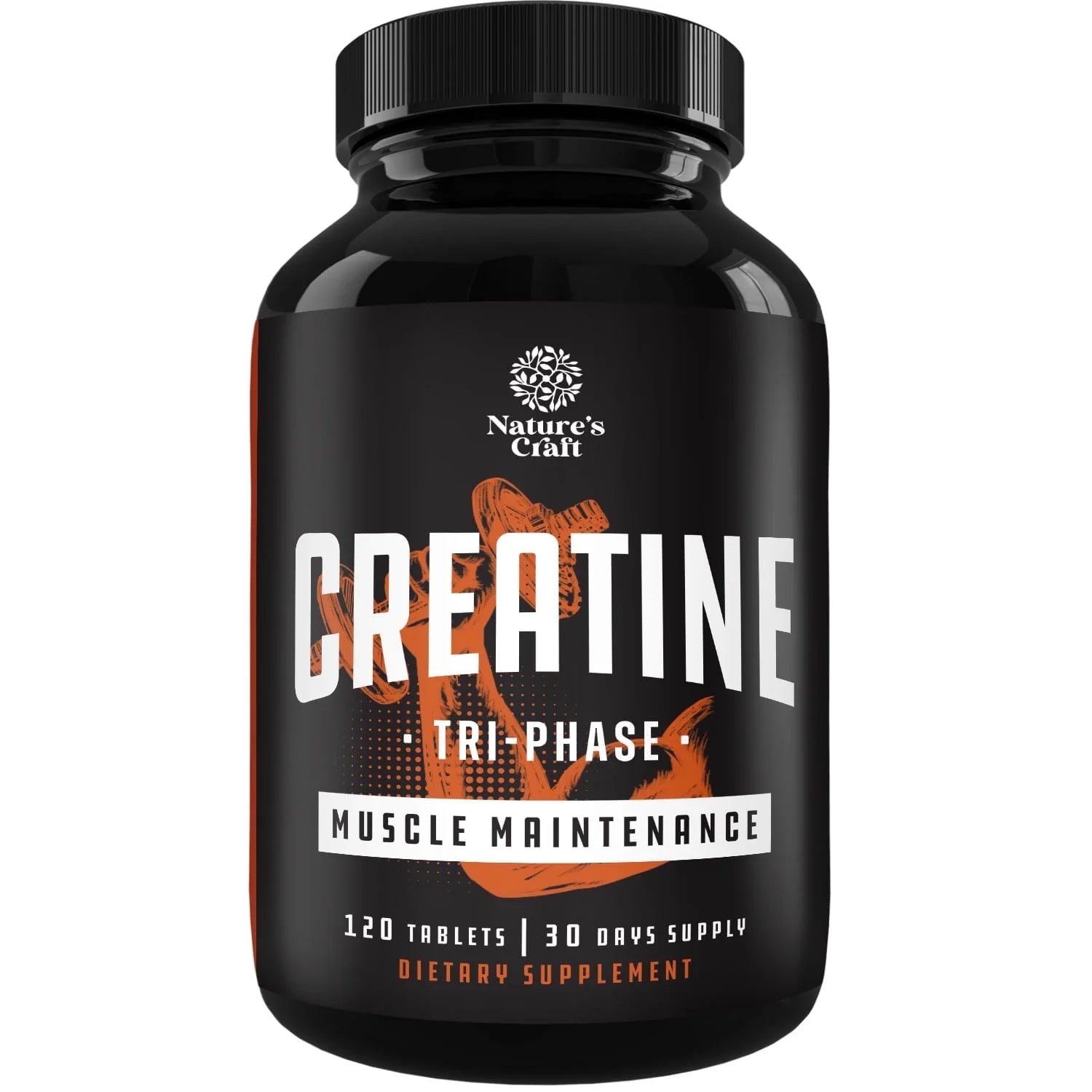 High Strength Tri Phase Creatine Pills - Muscle Mass Gainer and Muscle Recovery Creatine HCL Pyruvate and Creatine Monohydrate Pills - Optimal Muscle Builder Creatine Pre Workout for Women and Men